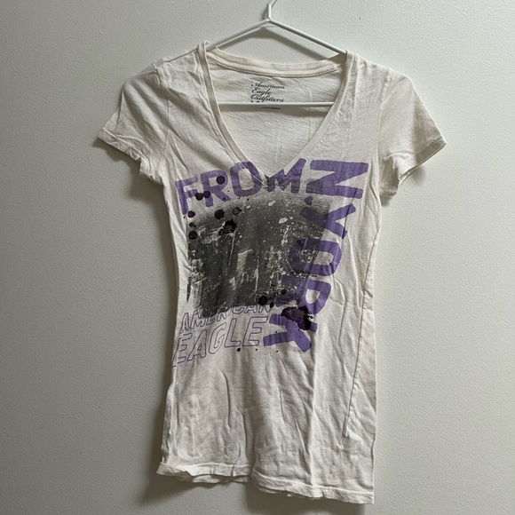 American Eagle NYC Graphic Tee XS - Picture 1 of 3